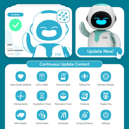 Toy figure — Interactive robot pet for kids and adults by Energize Lab
