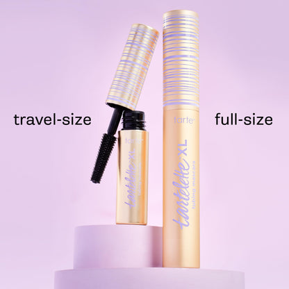 tarte tartelette XL mascara — lash extensions in a tube with peptide