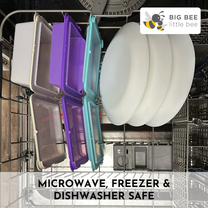 Big Bee, Little Bee food storage container — SoftShell reusable silicone design