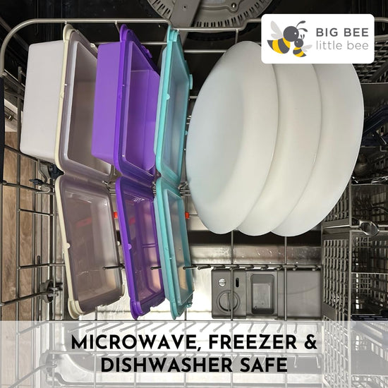 Big Bee, Little Bee food storage container — SoftShell reusable silicone design