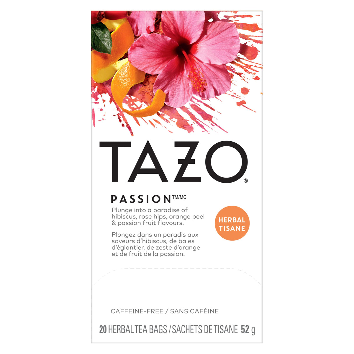 Tazo tea — Passion orange blend
