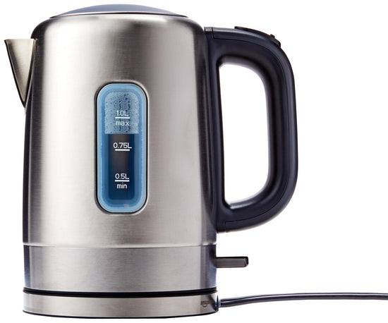 Electric water boiler — Fast boiling with auto shut-off, 1 liter capacity, BPA-free
