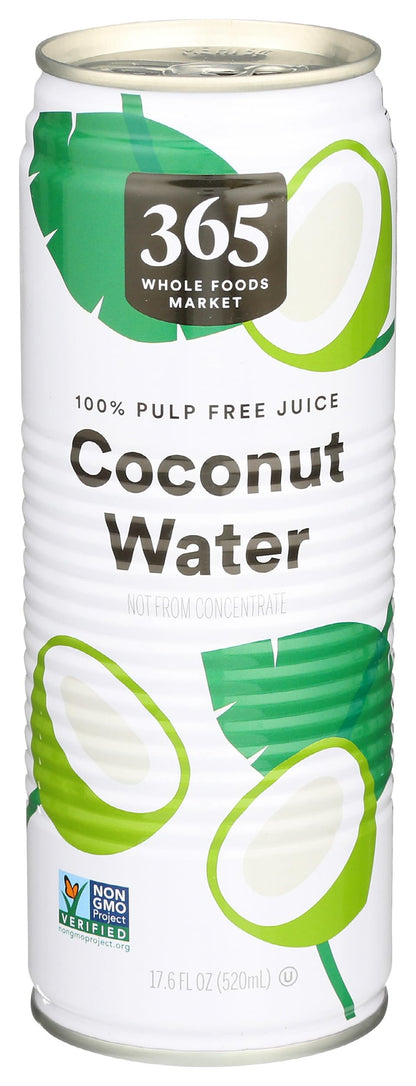 Juice and juice drink — Organic coconut water, 33.8 fl oz by 365 by Whole Foods Market