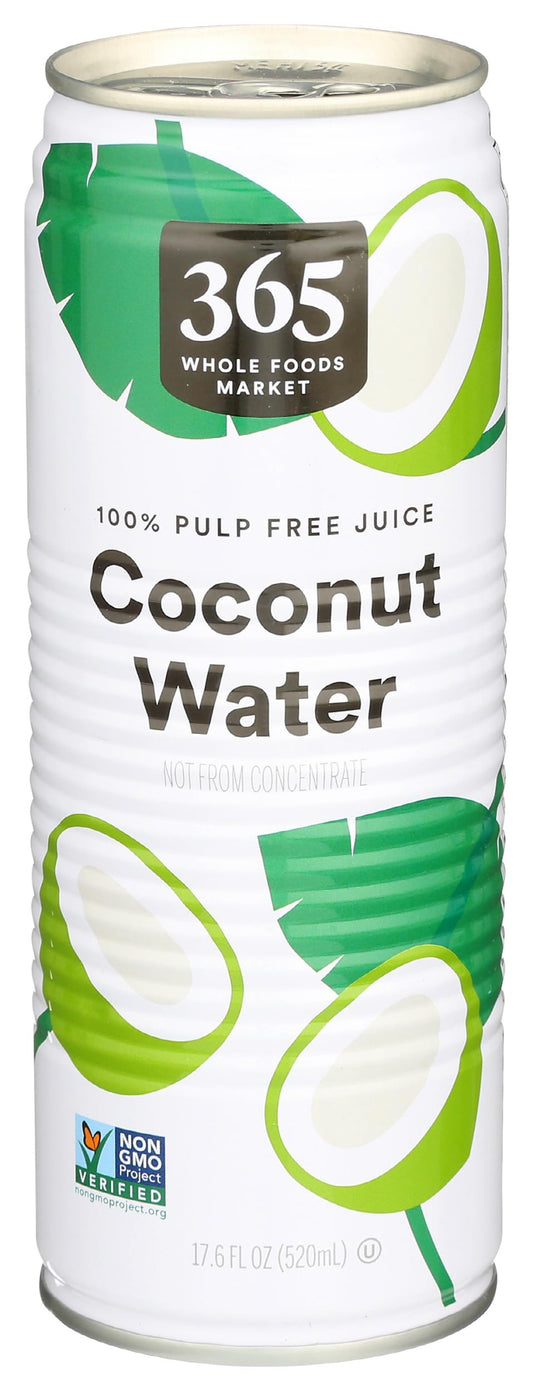 Juice and juice drink — Organic coconut water, 33.8 fl oz by 365 by Whole Foods Market