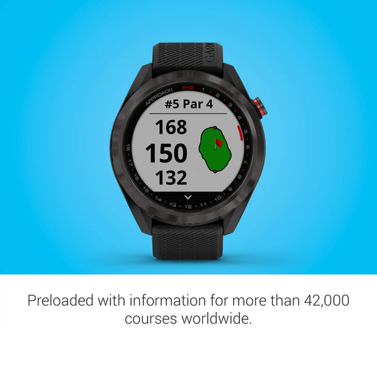 Garmin Approach S42 — GPS golf smartwatch with advanced features and design