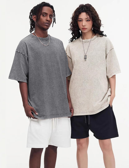 Shirt — Oversized vintage tee in loose fit style for casual streetwear