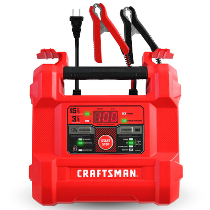 CRAFTSMAN battery charger — 4-in-1 solution for automotive and marine batteries