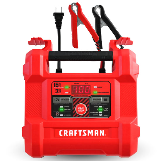 CRAFTSMAN battery charger — 4-in-1 solution for automotive and marine batteries