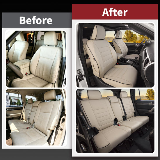 HKZ vehicle seat covers — Custom fit leather for Lexus GX460 2012-2023