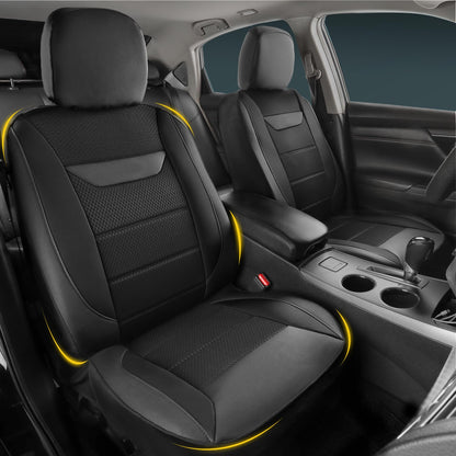 kingphenix vehicle seat covers - memory foam and breathable mesh fabric