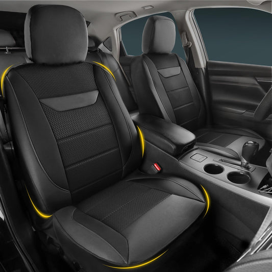 kingphenix vehicle seat covers - memory foam and breathable mesh fabric