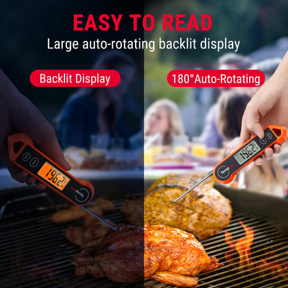 Thermopro Tp19H thermometer — digital battery powered grill and smoker tool