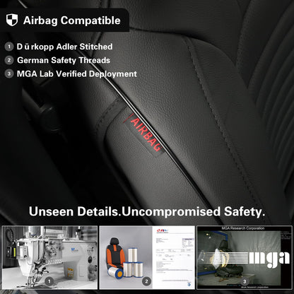 EKR Outback seat covers - Custom fit leather for Subaru Outback 2010-2014