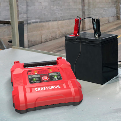 CRAFTSMAN battery charger — 4-in-1 solution for automotive and marine batteries