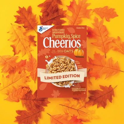 Breakfast cereal — pumpkin spice flavor Cheerios