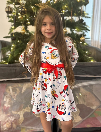 Dress — Disney Princess Frozen Elsa and Mickey Mouse design