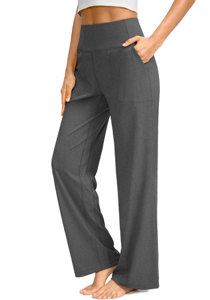 Soothfeel wide leg pants — high waist with pockets for women in petite/regular/tall sizes
