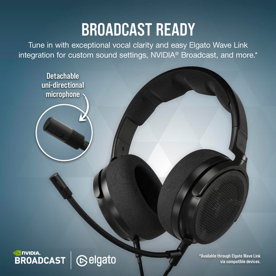 Corsair Virtuoso RGB wireless headphones — multiplatform gaming compatibility