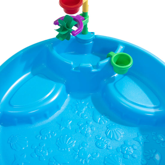 Step2 splash pool with umbrella and toy accessories for toddlers 2+ years old