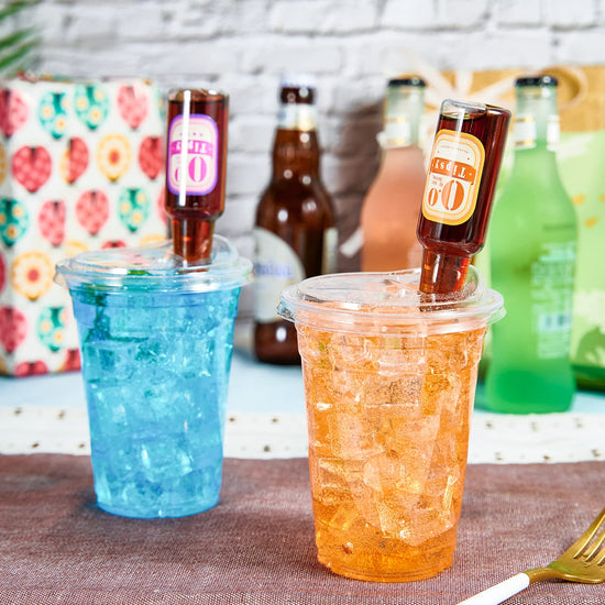 Lilymicky drinking cup with strawless sip lids
