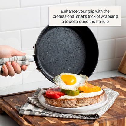 Cookware set — All-Clad HA1 hard anodized non stick frying pans 8 and 10 inch