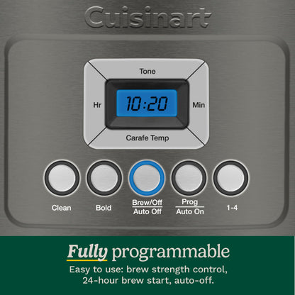 Cuisinart coffee maker — Programmable thermal design