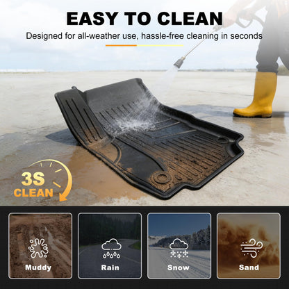 AOMSAZTO vehicle mat — All weather protection for 2018-2024 Chevy Equinox