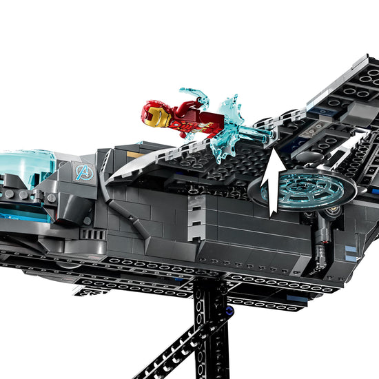 Lego building block — Marvel Avengers Quinjet toy set