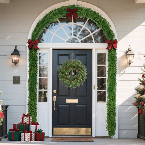 Christmas garland — festive decoration for the holiday season
