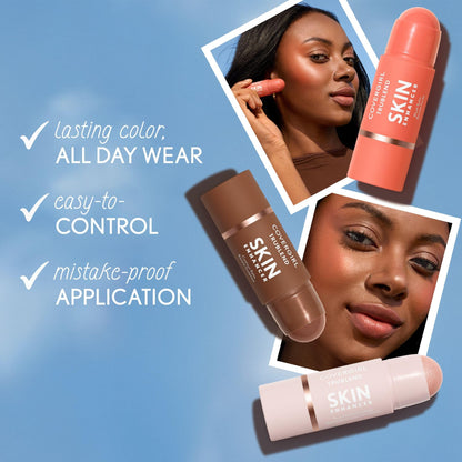 CoverGirl Trublend Skin Enhancer Balm Stick — Vegan highlighter for effortless use