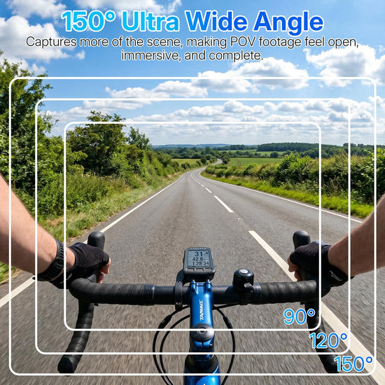 UYIKOO 4K Mini Body Action Camera with 1.47" Screen, 64GB Thumb Size Small POV Camera with WiFi, Tiny Wearable Magnetic Camcorder for Work Vlogging Cycling Motorcycle Pet Travel