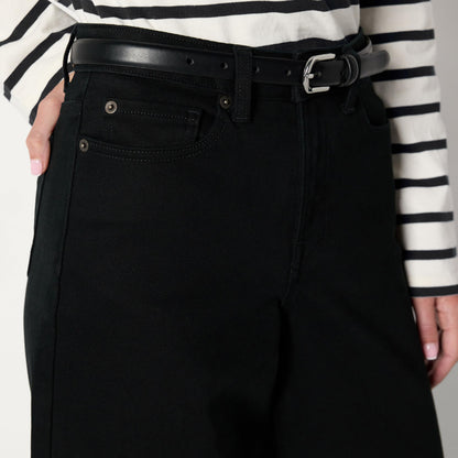 PANTS — High-rise wide leg crop style by Amazon Essentials