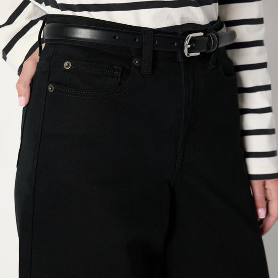 PANTS — High-rise wide leg crop style by Amazon Essentials