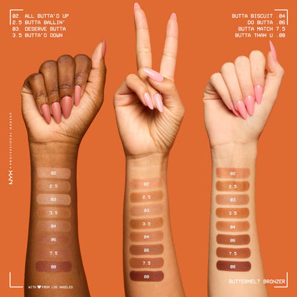Face shaping makeup — NYX Buttermelt bronzer