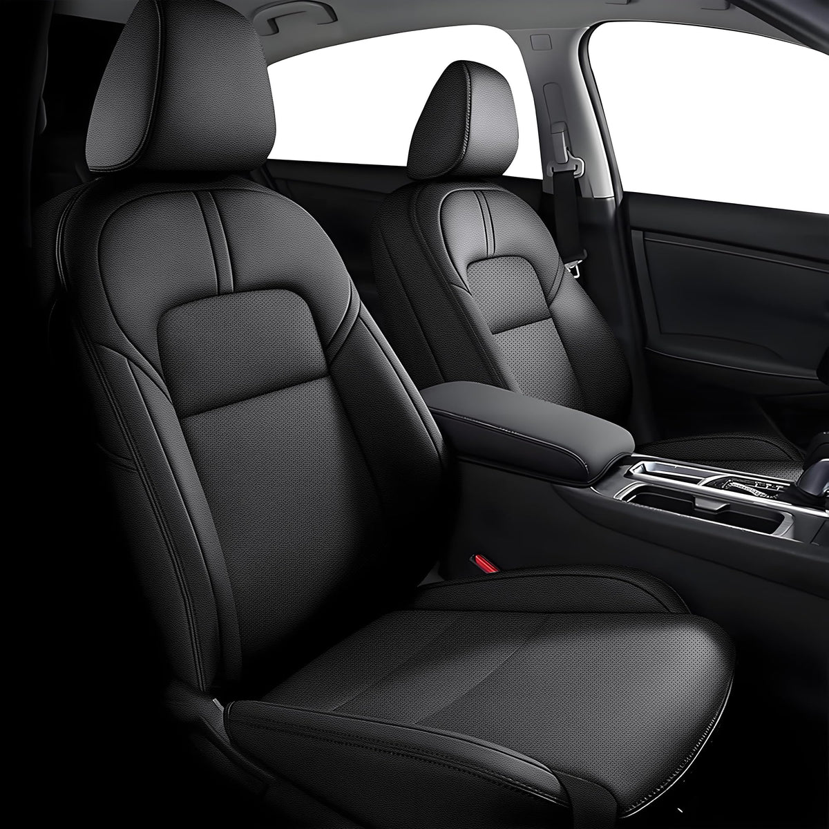 AOMSAZTO vehicle seat cover - Custom fit faux leather for Nissan Sentra 2020-2025