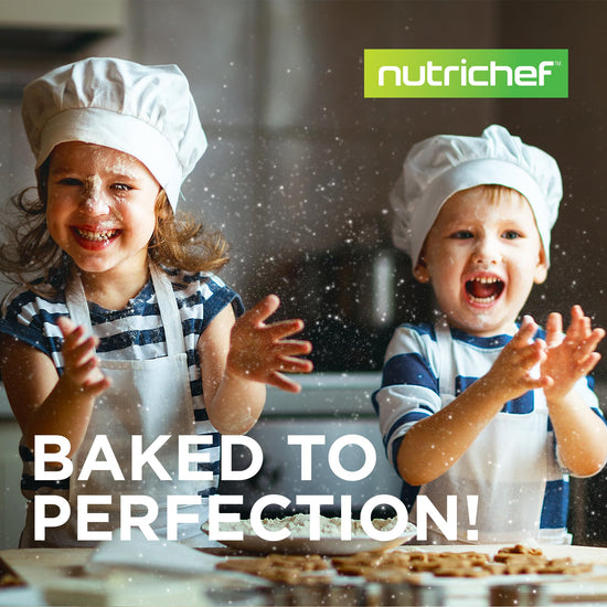 NutriChef bakeware set — non-stick kitchen oven pans