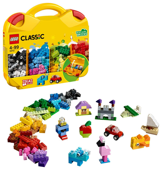 LEGO Classic Creative Suitcase 10713 — includes storage organizer with building bricks