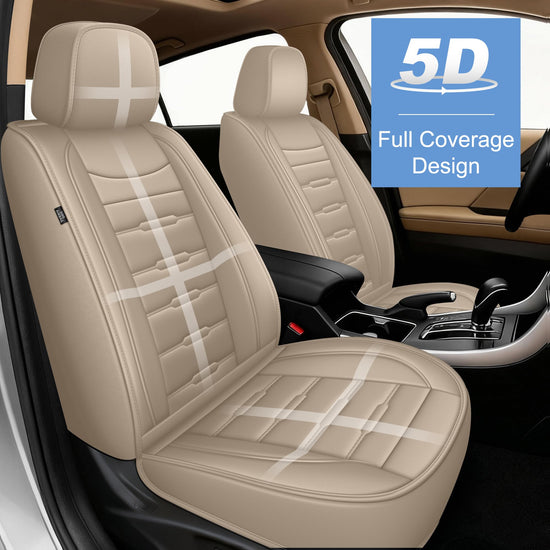 AOMSAZTO vehicle seat cover - Custom fit faux leather for Honda Accord 2003-2017