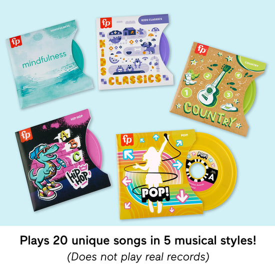 Fisher-Price toy figure — Rockin' record player for preschool play
