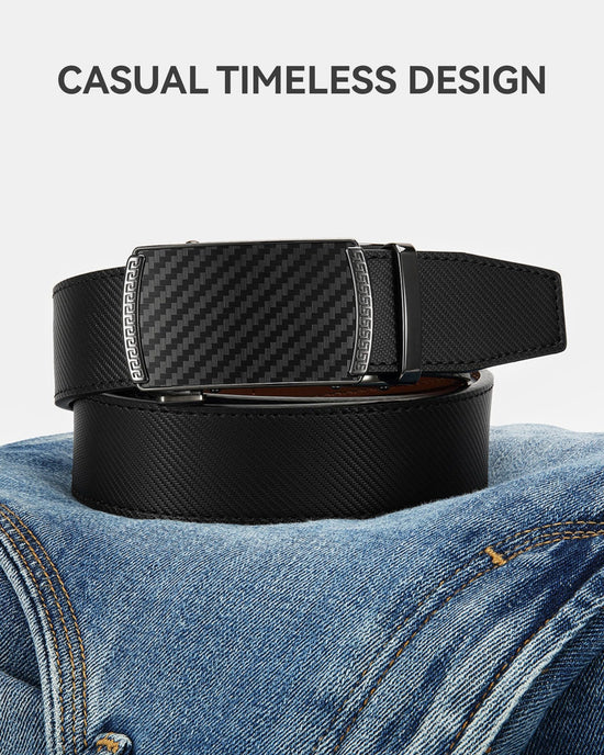 Apparel belt — Customizable leather ratchet design by CHAOREN