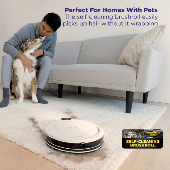 Shark Matrix Plus robotic vacuum cleaner — 2in1 with sonic mopping and self empty base