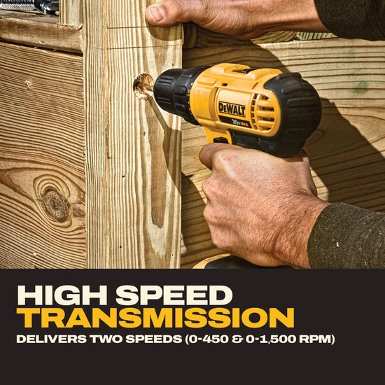 Dewalt drill — 20V max cordless compact driver kit