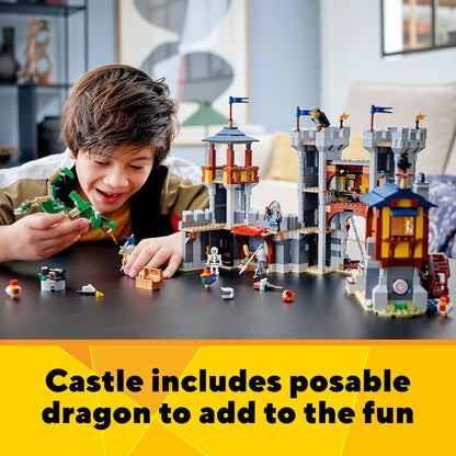 LEGO Creator building toy set — medieval castle 3in1 design for ages 9+