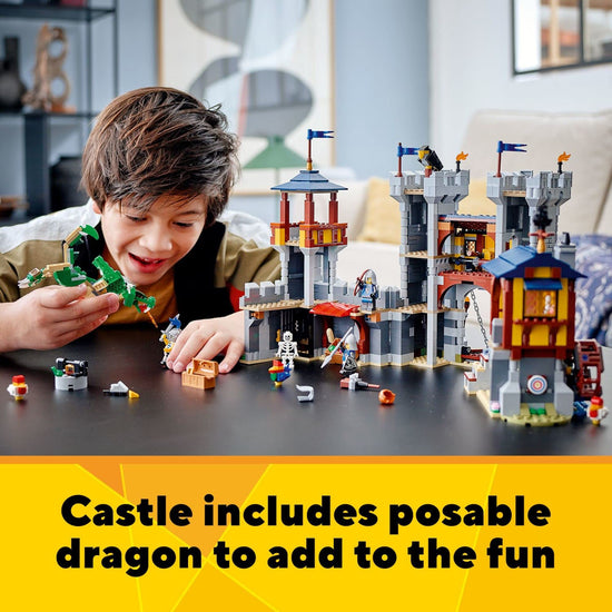 LEGO Creator building toy set — medieval castle 3in1 design for ages 9+