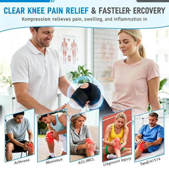 Knee Brace for Women & Men, Knee Brace for Meniscus Tear, Knee Support