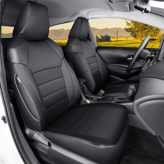 Vehicle seat cover — Custom fit faux leather for Toyota Corolla Cross 2021-2026