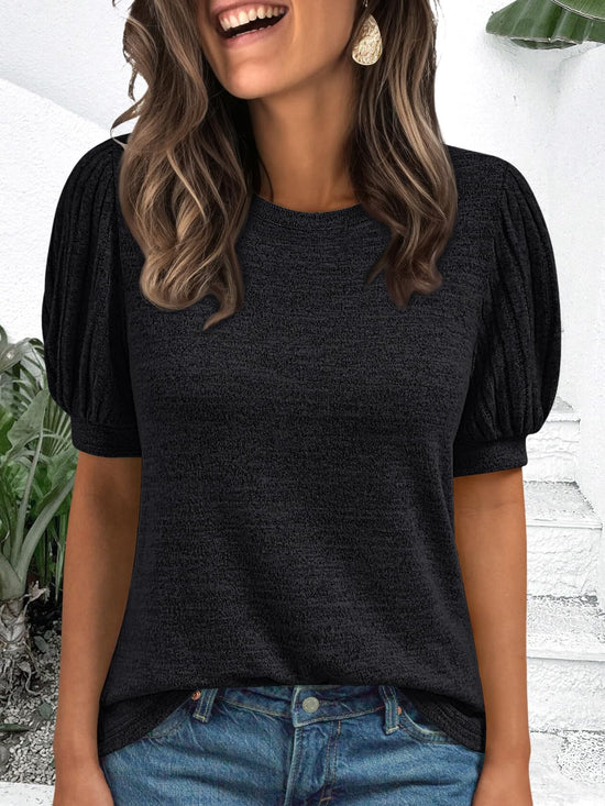 AUTOMET tunic — summer short sleeve business casual style 2026
