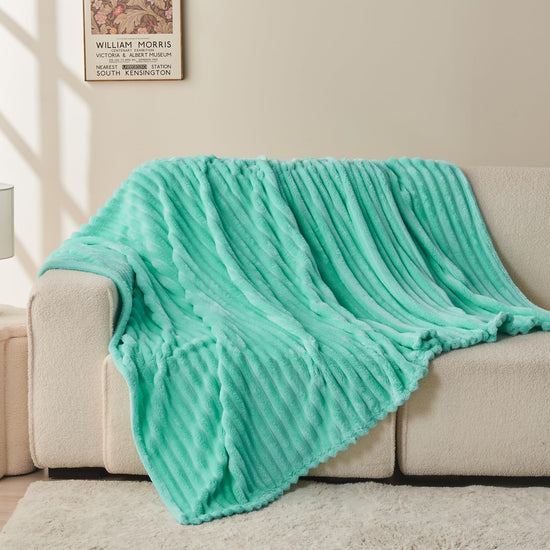 Newcosplay throw blanket — premium silky flannel fleece in stylish jacquard design