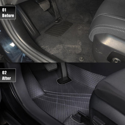 EKR vehicle mat — leatherette floor mats for Honda Accord 2013-2017