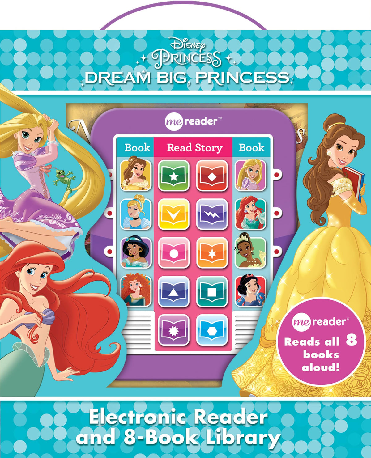 ABIS_BOOK — Disney Princess Me Reader and 8-Book library from PI Kids
